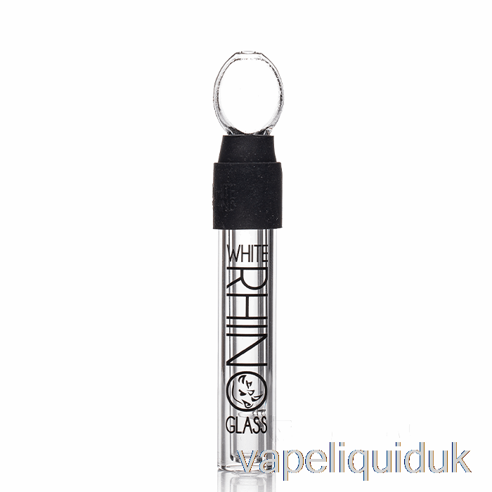 White Rhino Glass Blunt Slider Clear Vape Juice